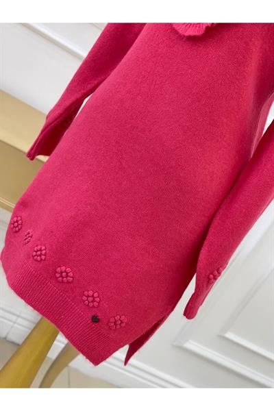 Tomurcuk Yumoş Tunik 7094 Fuşya