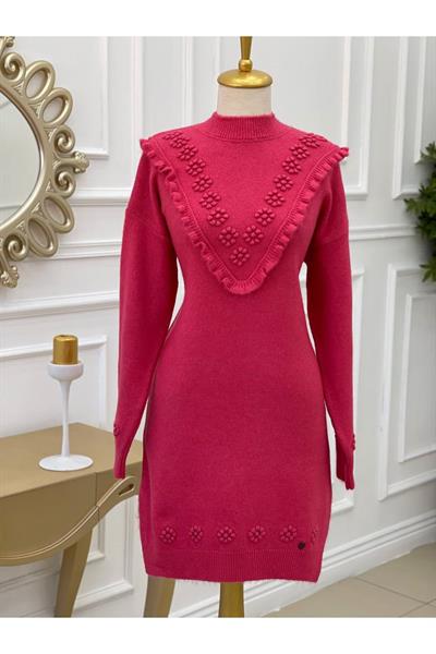 Tomurcuk Yumoş Tunik 7094 Fuşya