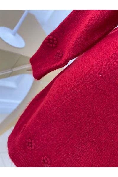 Tomurcuk Yumoş Tunik 7094 Kırmızı