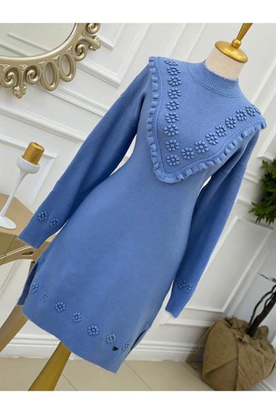 Tomurcuk Yumoş Tunik 7094 Mavi
