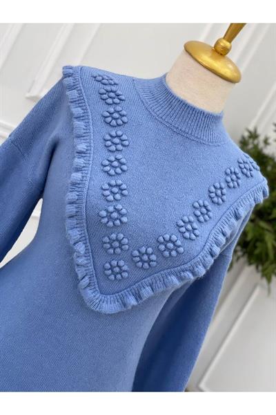 Tomurcuk Yumoş Tunik 7094 Mavi
