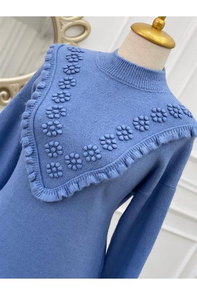 Tomurcuk Yumoş Tunik 7094 Mavi