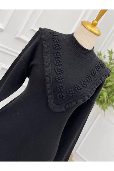 Tomurcuk Yumoş Tunik 7094 Siyah
