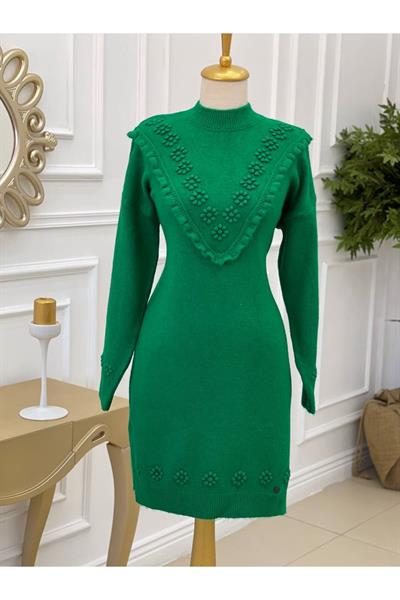 Tomurcuk Yumoş Tunik 7094 Yeşil