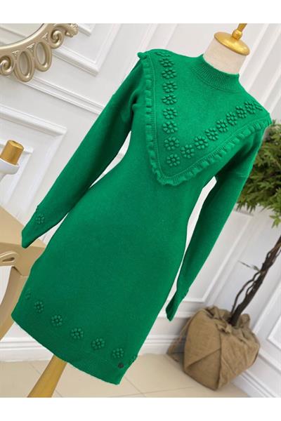 Tomurcuk Yumoş Tunik 7094 Yeşil