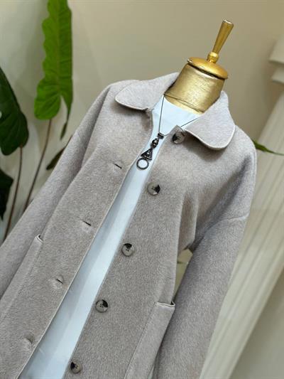 Torba Cep Bebe Yaka Angora Kaban 15220 T-25 Taş