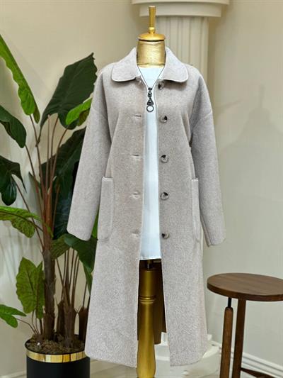 Torba Cep Bebe Yaka Angora Kaban 15220 T-25 Taş