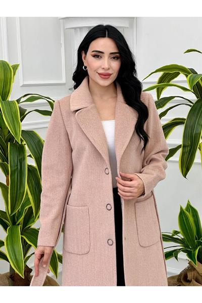 Torba Cep Kaşe Kaban 7355 Pudra
