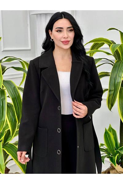 Torba Cep Kaşe Kaban 7355 Siyah