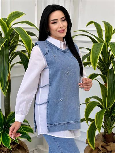 Üçlü Spor Kot Takım 12305 t-24 Kot