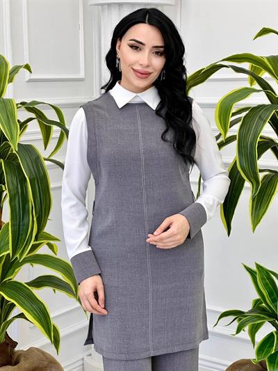 Üçlü Takım 24Y63TK T-24 Gri