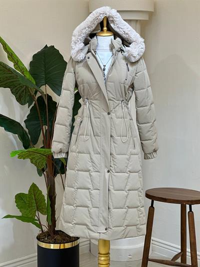 Vazo Desen Bel Büzme Kaban 8248 T-25 Bej