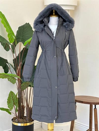 Vazo Desen Bel Büzme Kaban 8248 T-25 Gri