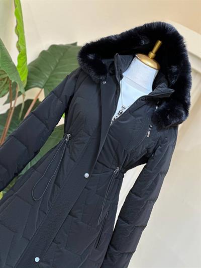 Vazo Desen Bel Büzme Kaban 8248 T-25 Siyah
