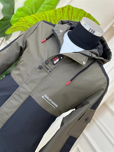 Yağmurluk Mont 4554 t-24 Yeşil