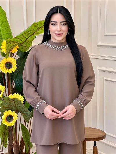 Yaka Kol Taş İşleme Takım 2954 t-25 Vizon