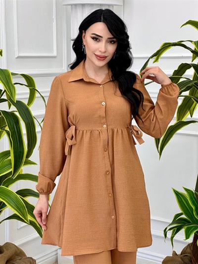 Yan Bağçıklı İkili Takım 5106 T-24 Taba