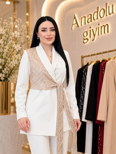 Yan Payet Bağlama Takım 740 T-26 Beyaz