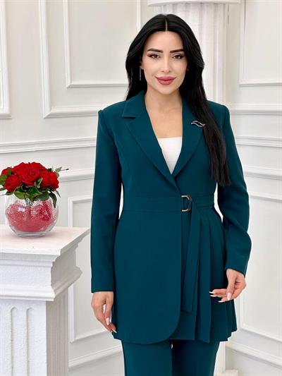 Yan Pile İkili Takım 4118 T-24 Zümrüt Yeşil