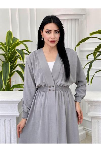 Yarasa Kol Giy Çık 4255-Gri