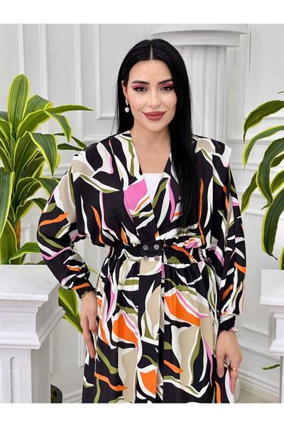 Yarasa Kol Giy Çık 4255-Siyah Renkli