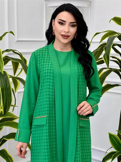 Zincir Detay Üç lü Takım 6128 T-24 Benetton Yeşili