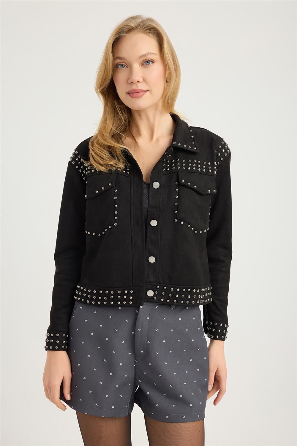 Kapsül Troklu Kısa Ceket