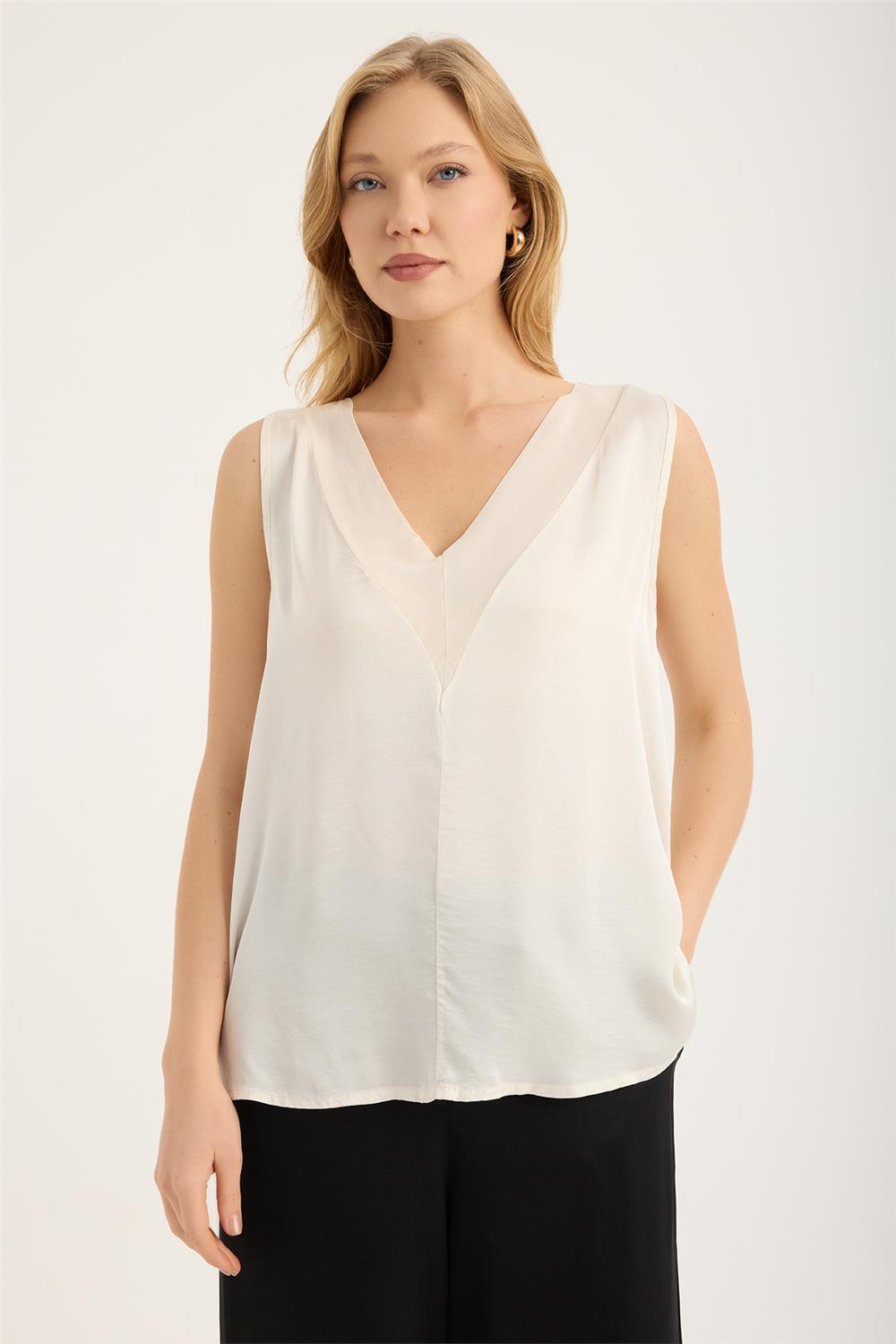 Kolsuz Sifon Bluz