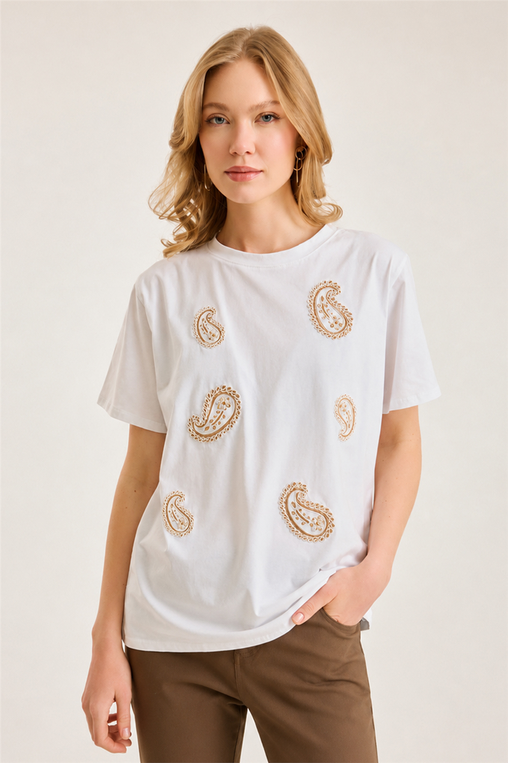 Nakışlı Tshirt