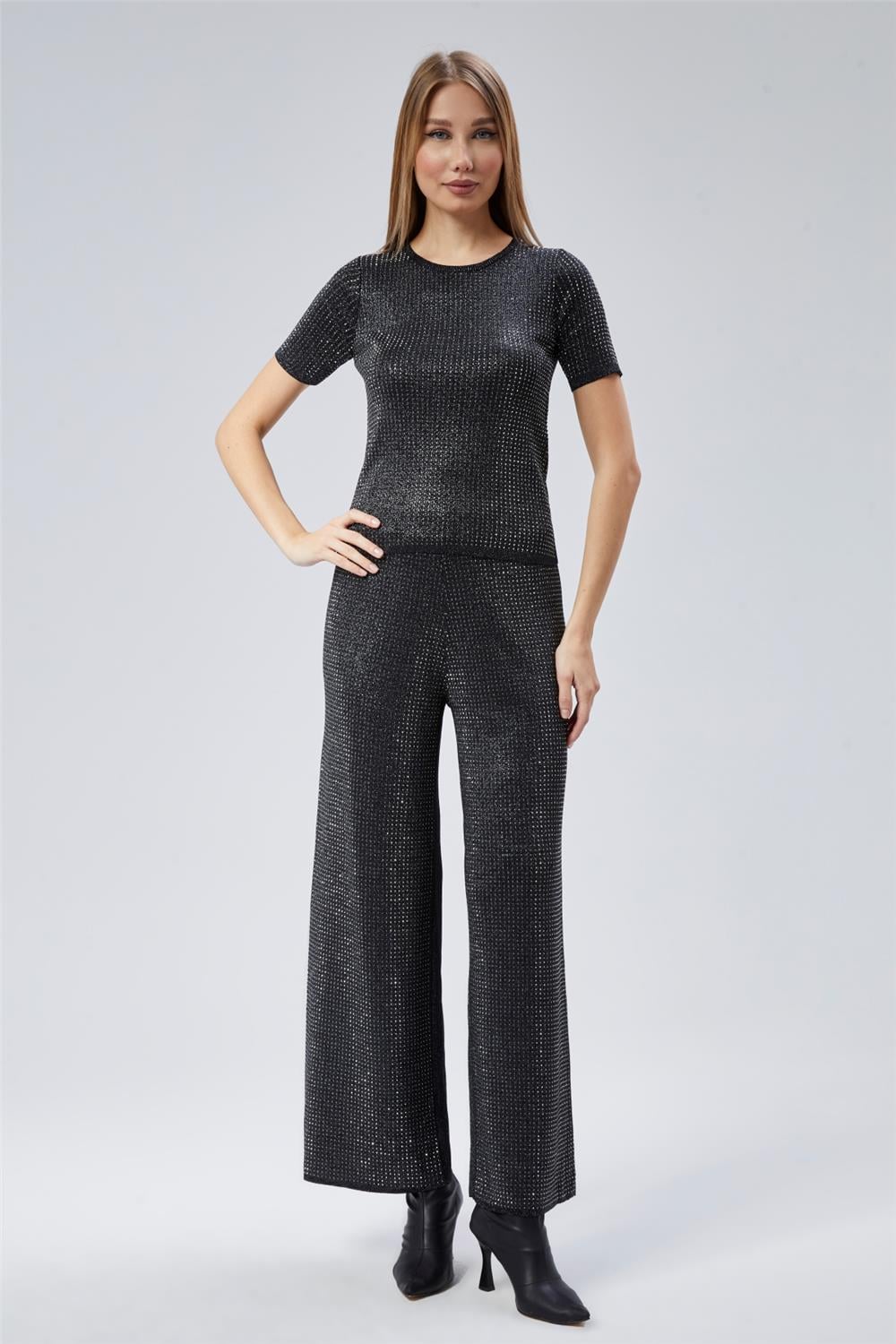 Twinset Bluz Pantolon Taşlı