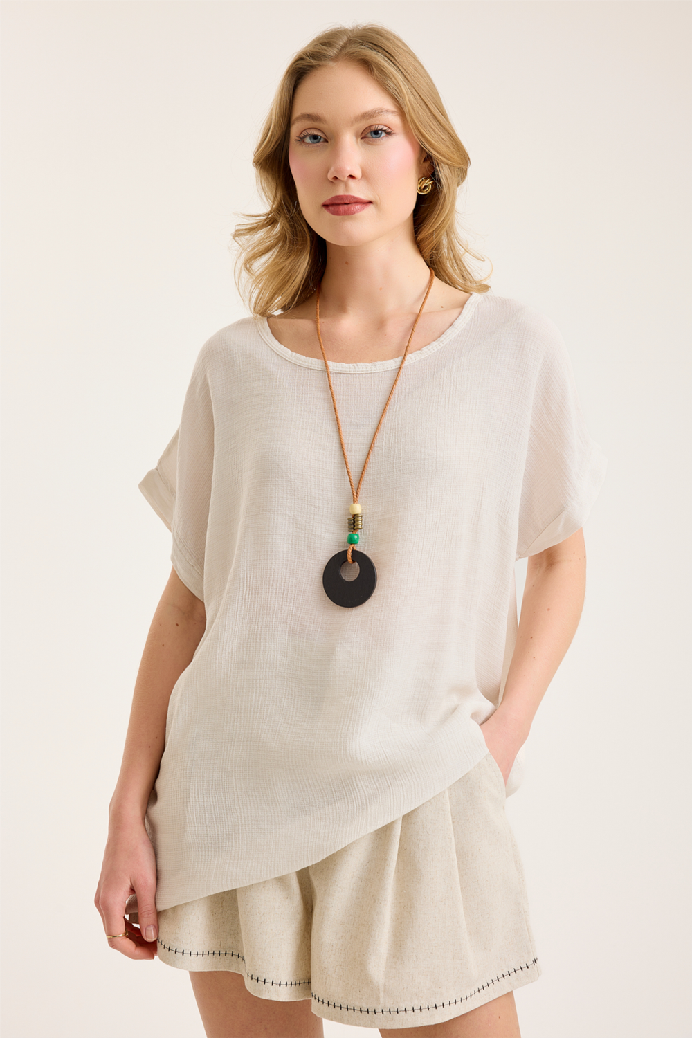 Kısa Kol Bluz