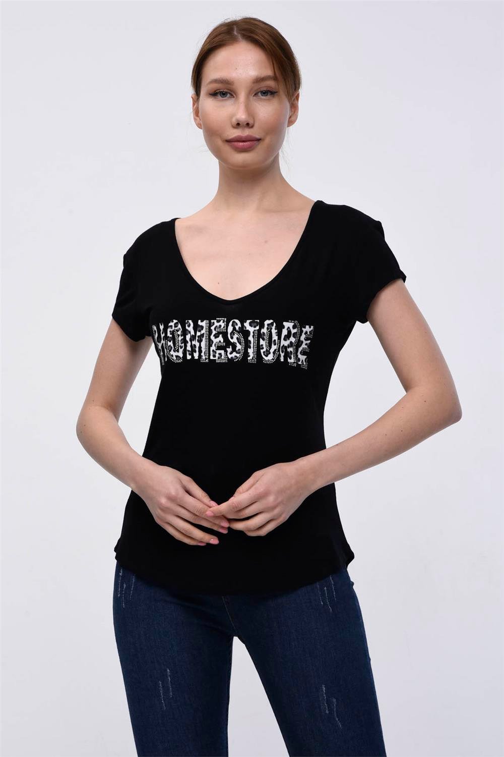 Home Store Baskılı Tshirt