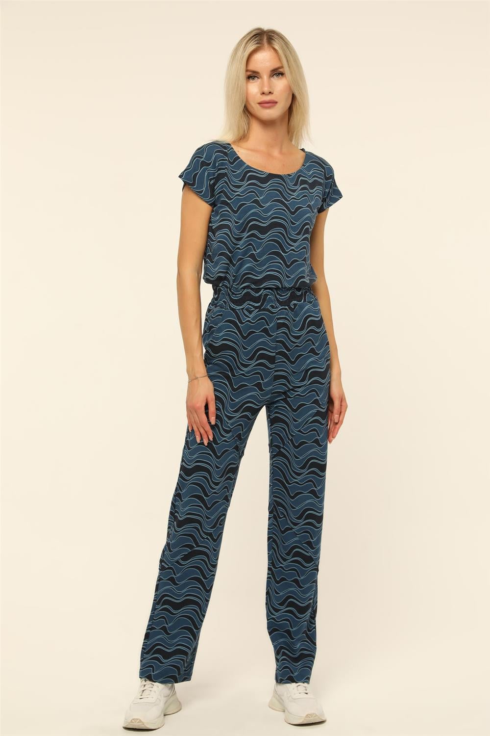 Yanı Şeritli Bamboo Pantolon
