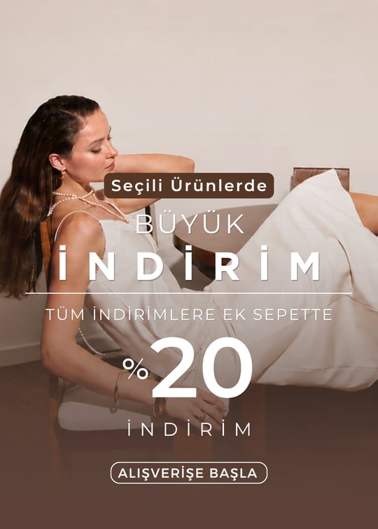 Seçili Ürünlerde %20 İndirim