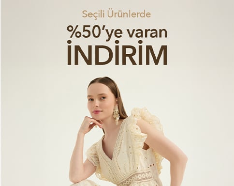 Seçili Ürünlerde %70'e Varan İndirim