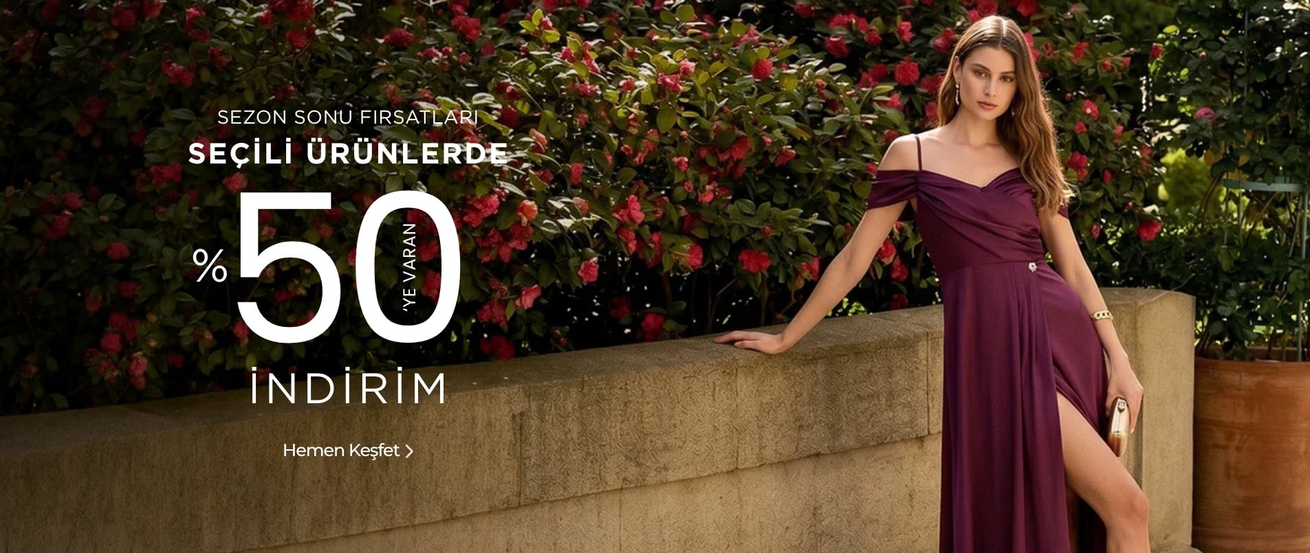 Seçili ürünlerde %50'ye Varan İndirim