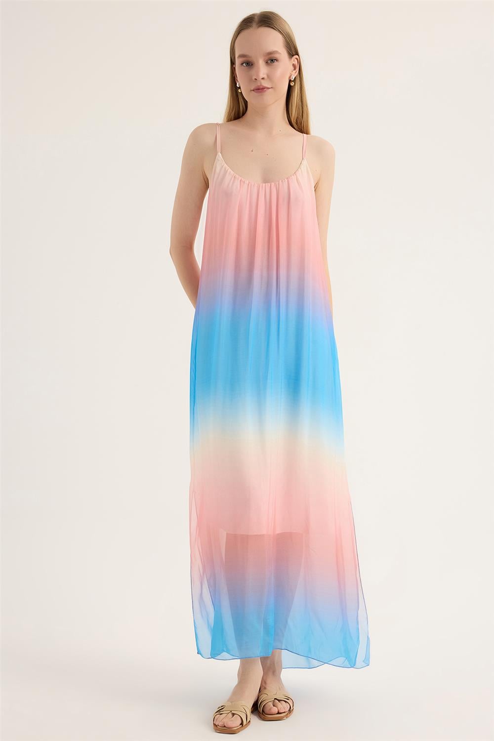 Rainbow Sütyen Askı Elbise