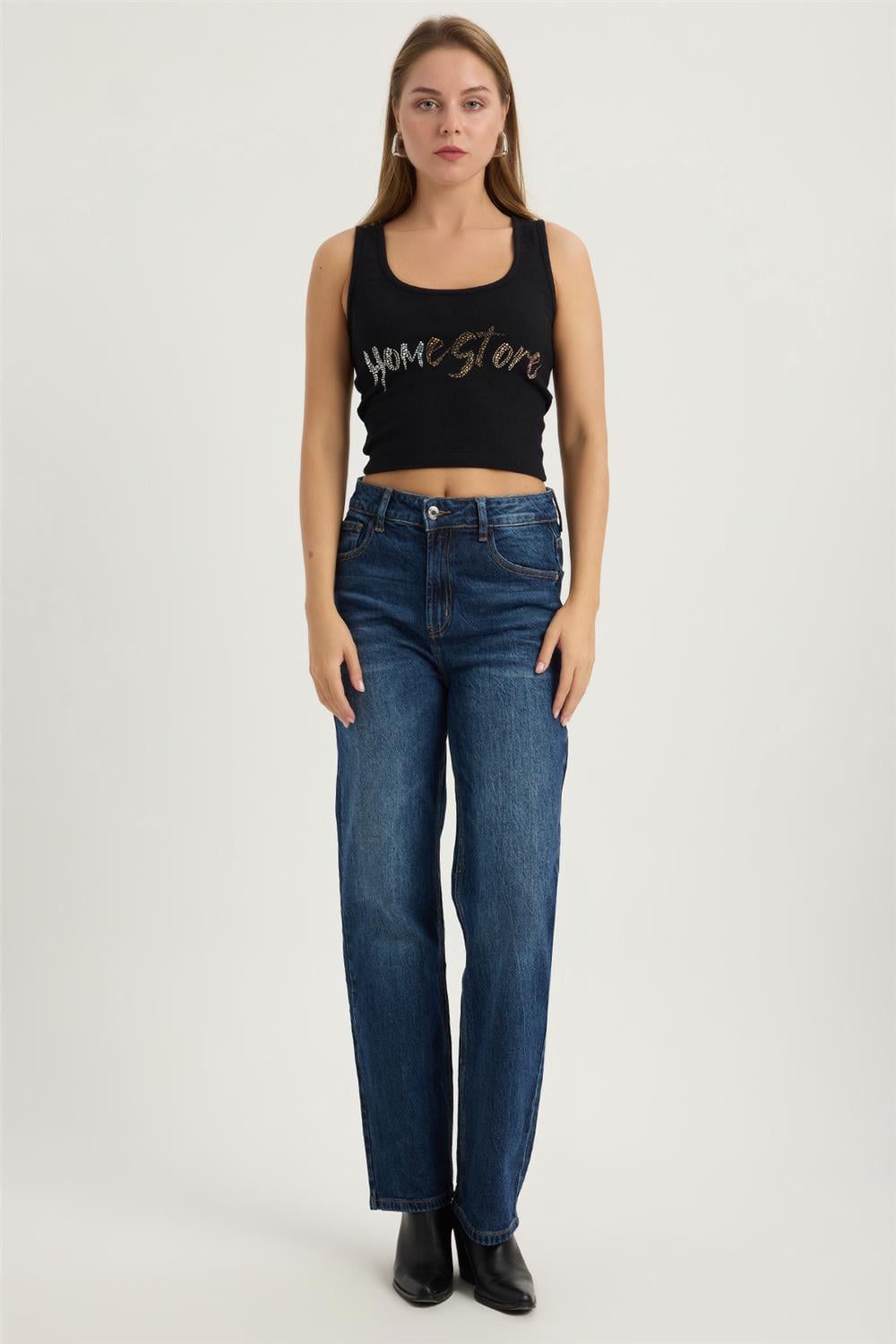 Bol Kesim Jean Pantolon