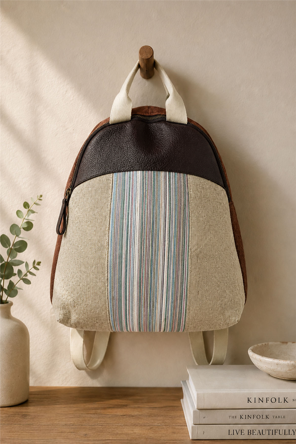 Kilim Bordürlü Çanta