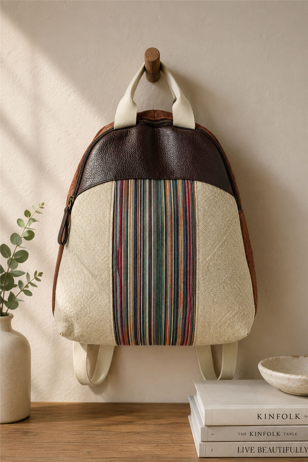 Kilim Bordürlü Çanta