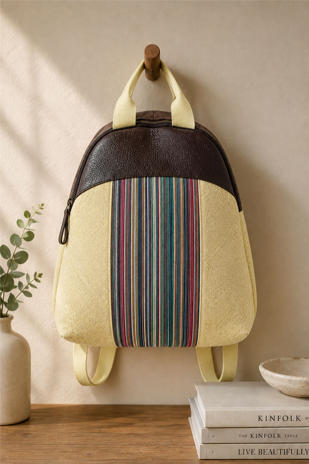 Kilim Bordürlü Çanta