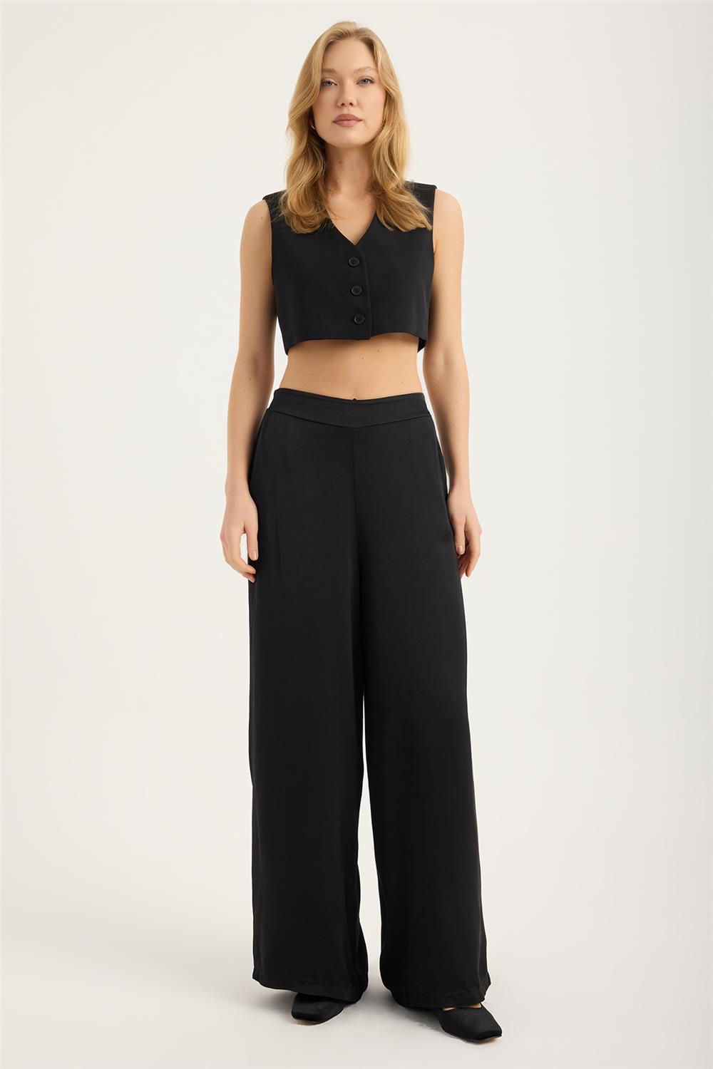 Cepli Bol Kesim Pantolon