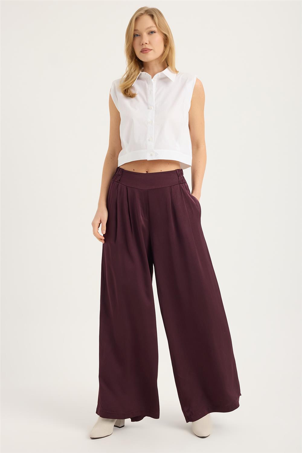 Bol Kesim 2 Cepli Pantolon