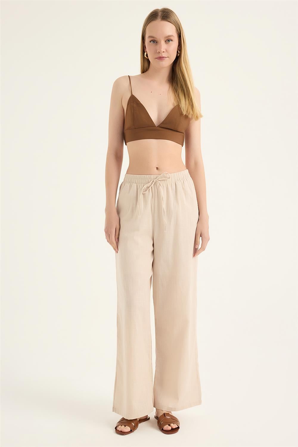 Beli Lastikli Pantolon