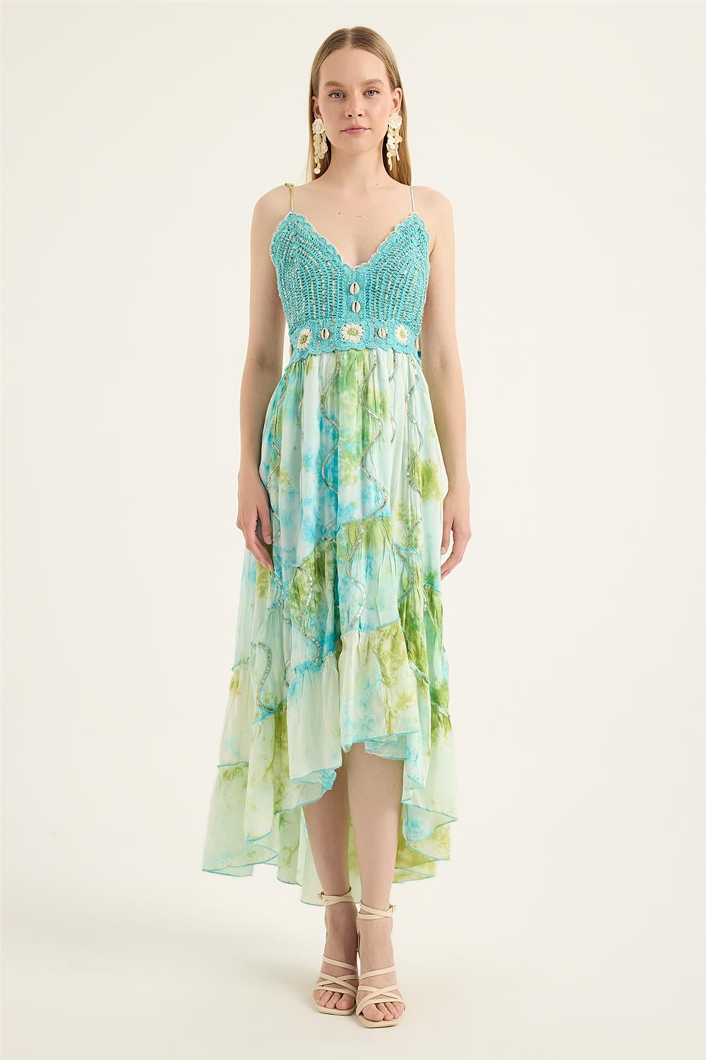 Kupu Örgülü Elbise