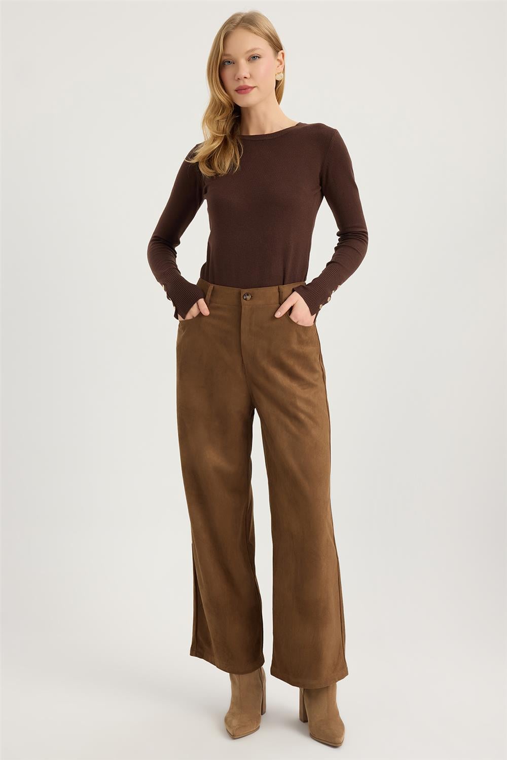 Bel Lastikli Pantolon