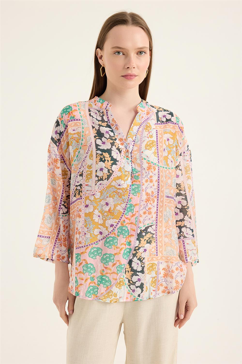 Desenli Bluz