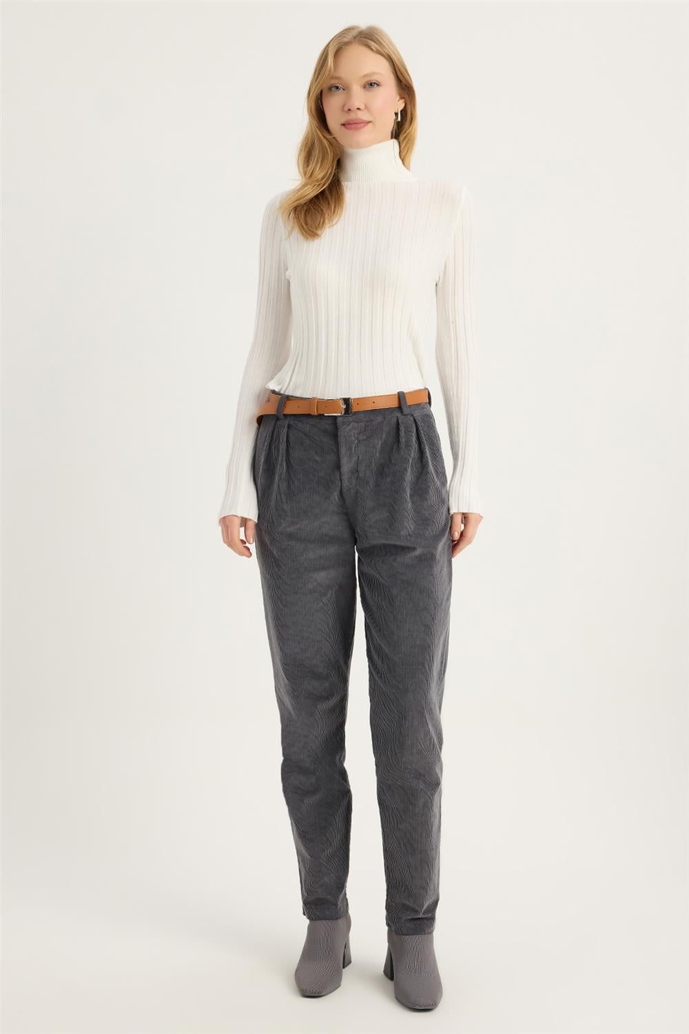 Fitilli Kadife Pantolon