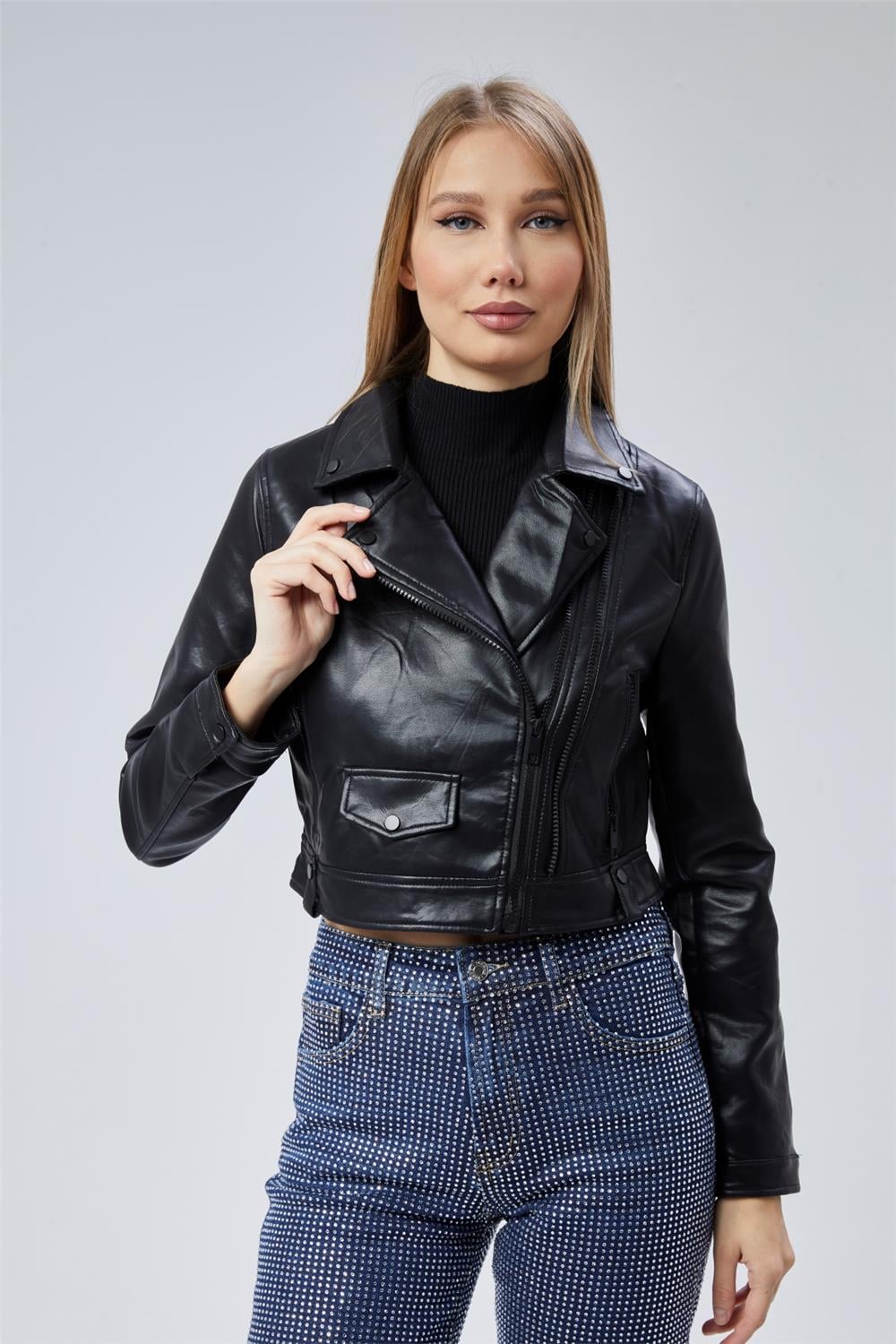 Sderi Kısa Verev Mont