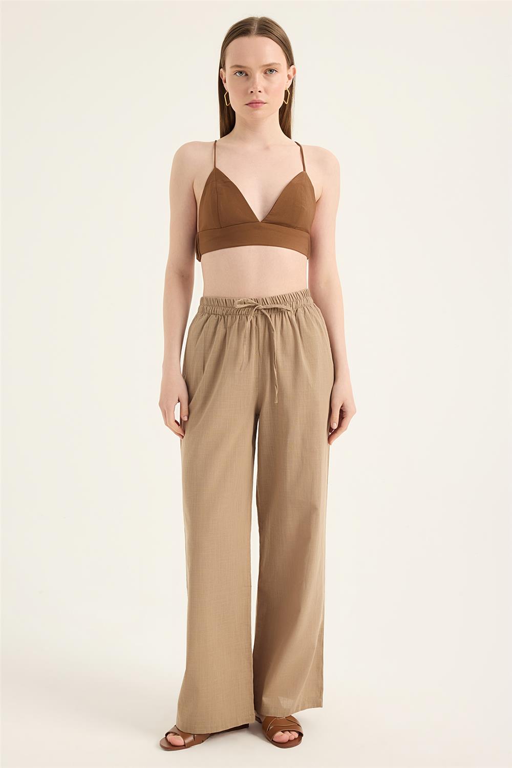 Beli Lastikli Pantolon